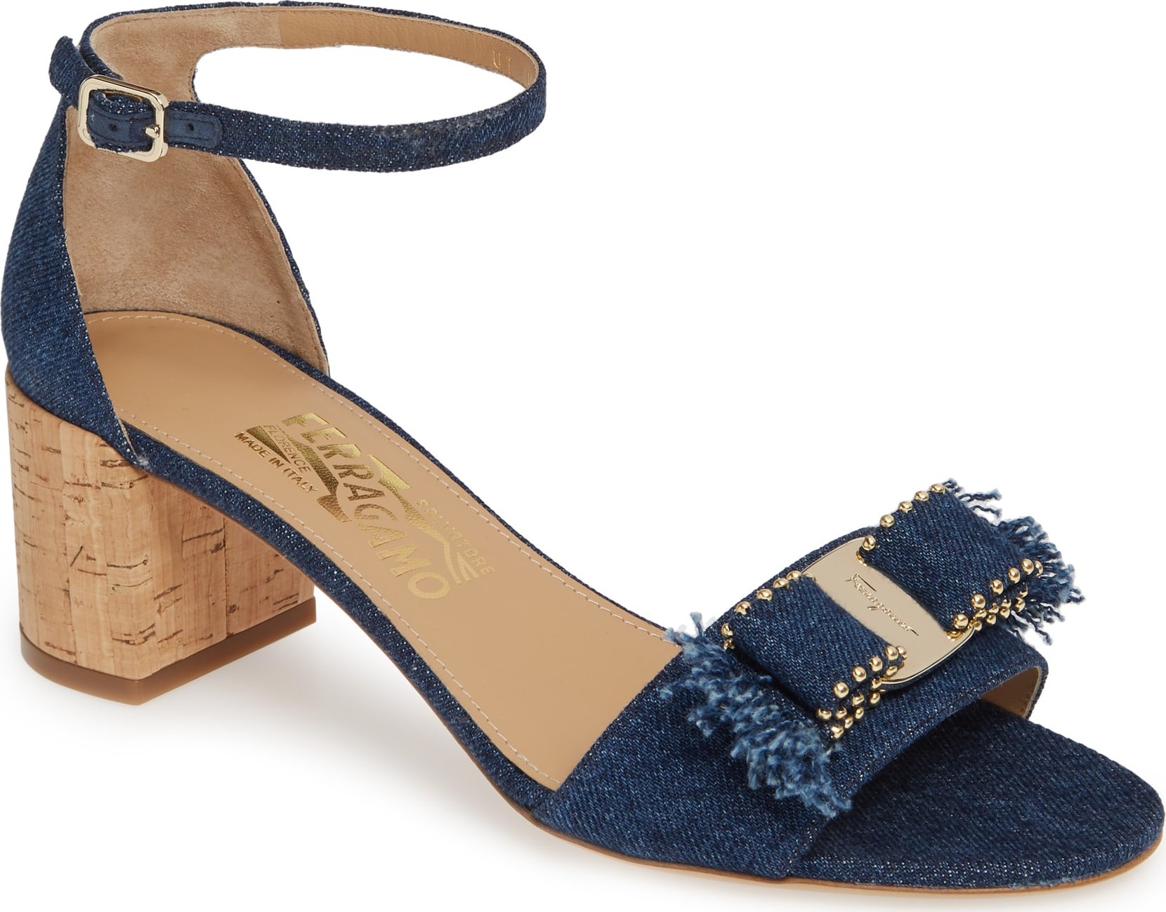 Salvatore Ferragamo Gavina Ankle Strap Sandal