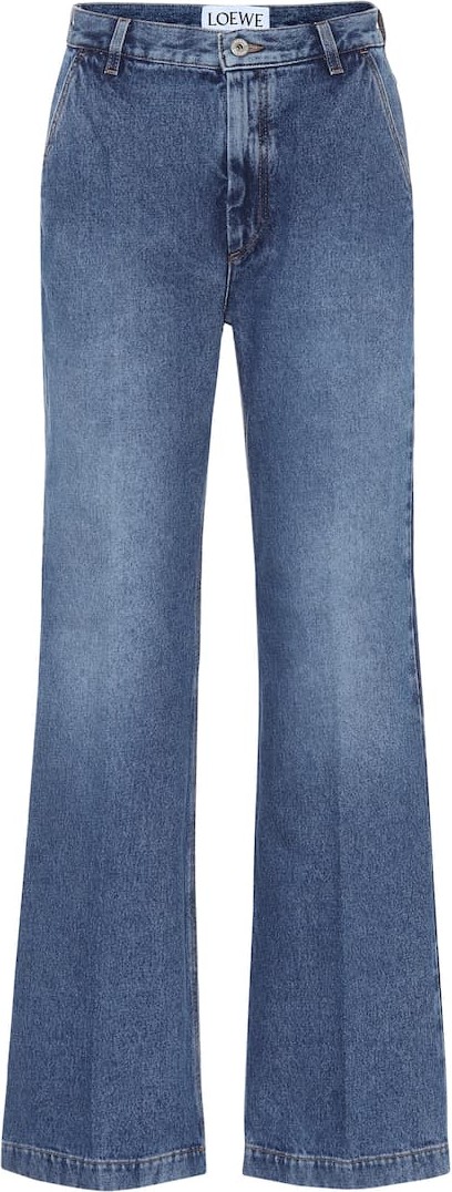 LOEWE High-rise flared jeans