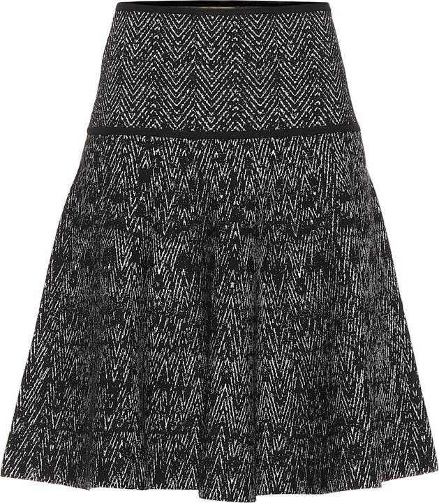 Roland Mouret Monroe jacquard skirt