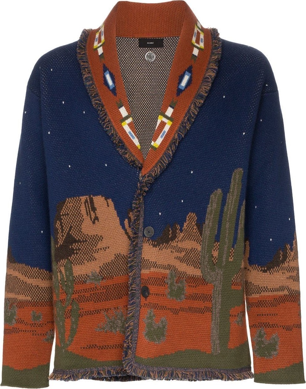 Alanui Desert midnight landscape cardigan