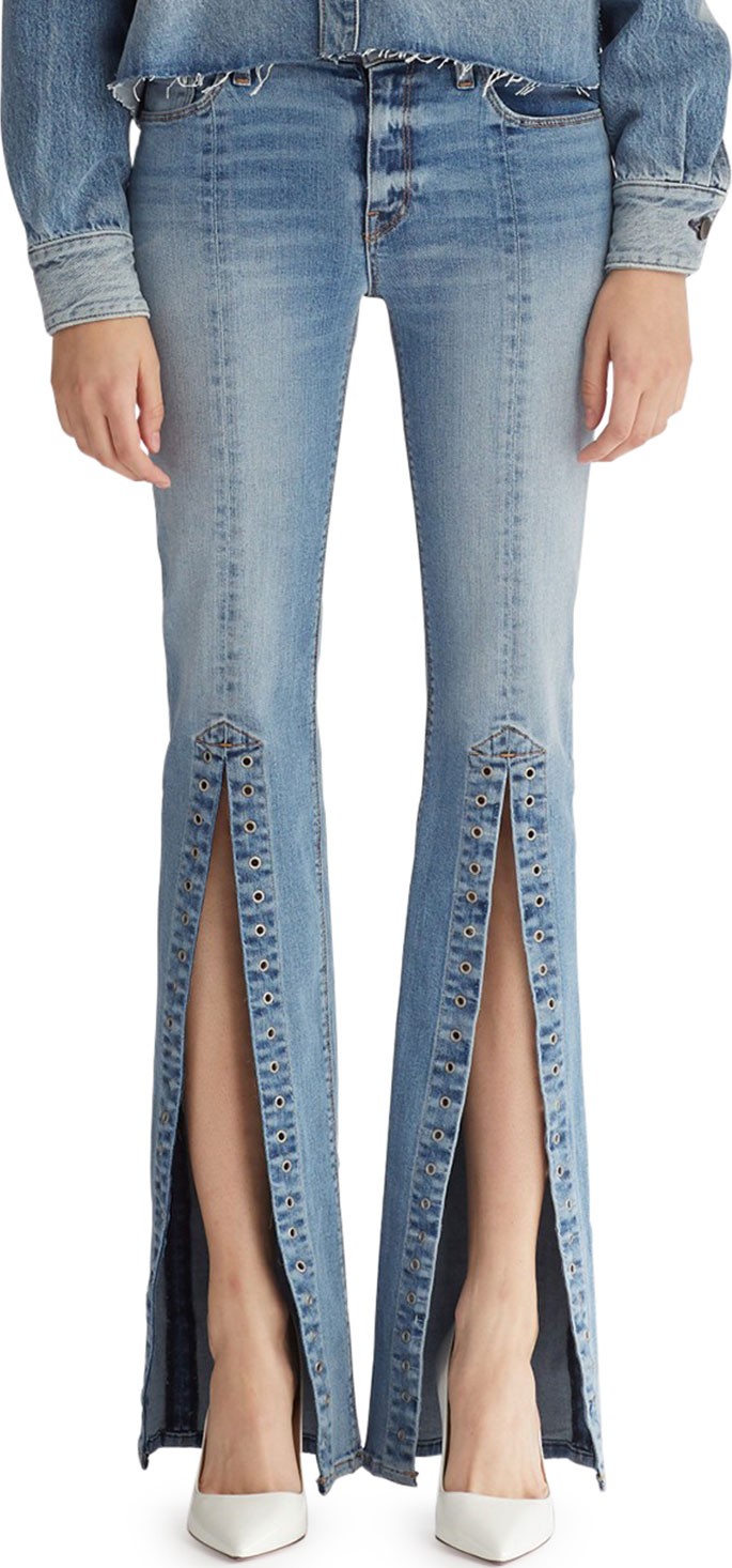 Hudson Nico Mid-Rise Slit Cigarette Jeans Hudson Nico Mid-Rise Slit Cigarette Jeans