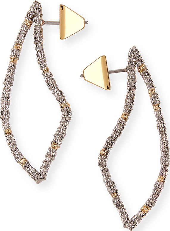 Alexis Bittar Pave Crystal-Encrusted Thorn Drop Earrings