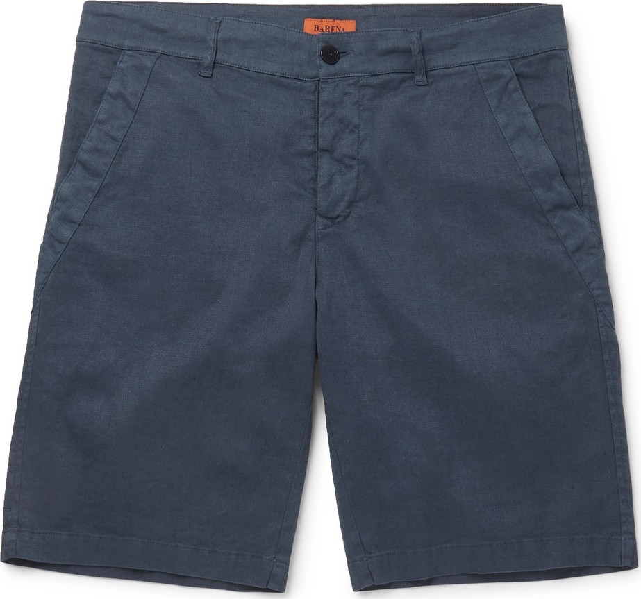 Barena Slim-Fit Linen-Blend Shorts