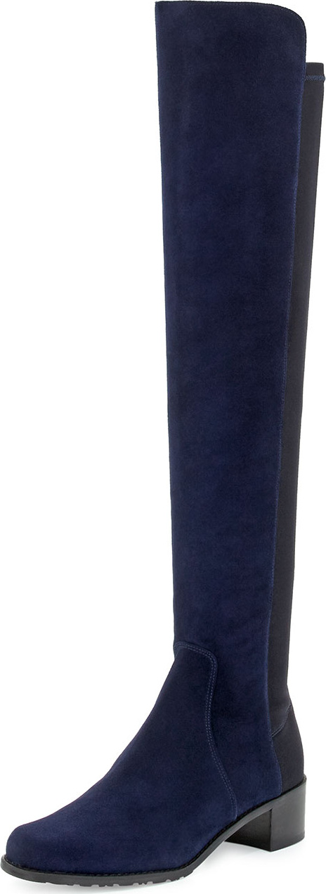 Stuart Weitzman Reserve Suede Over-the-Knee Boot