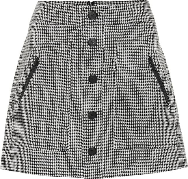 Veronica Beard Monroe cotton-blend miniskirt