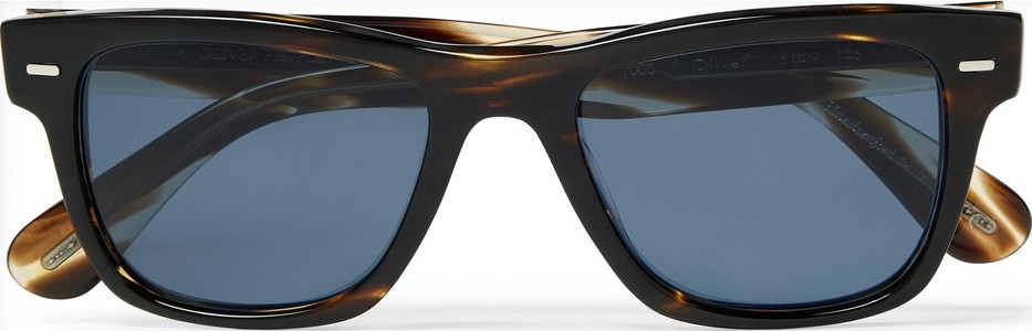 Oliver Peoples Oliver Sun Square-Frame Acetate Polarised Sunglasses
