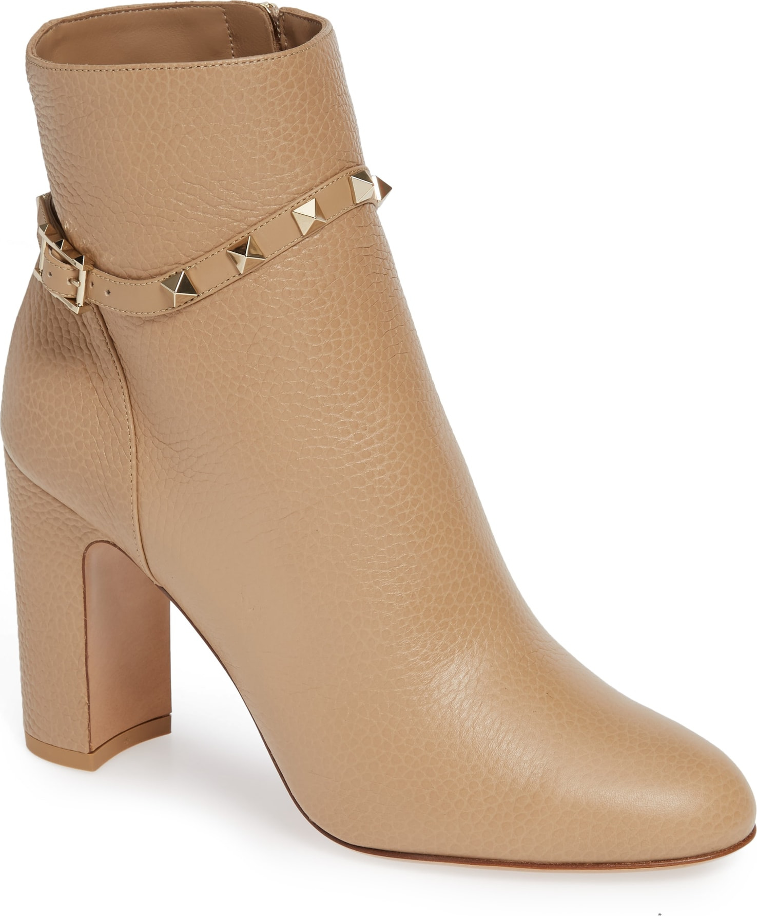 Valentino Rockstud Buckle Bootie