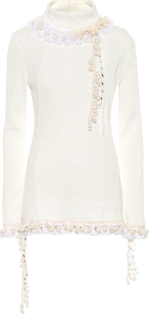 LOEWE Cotton and linen top