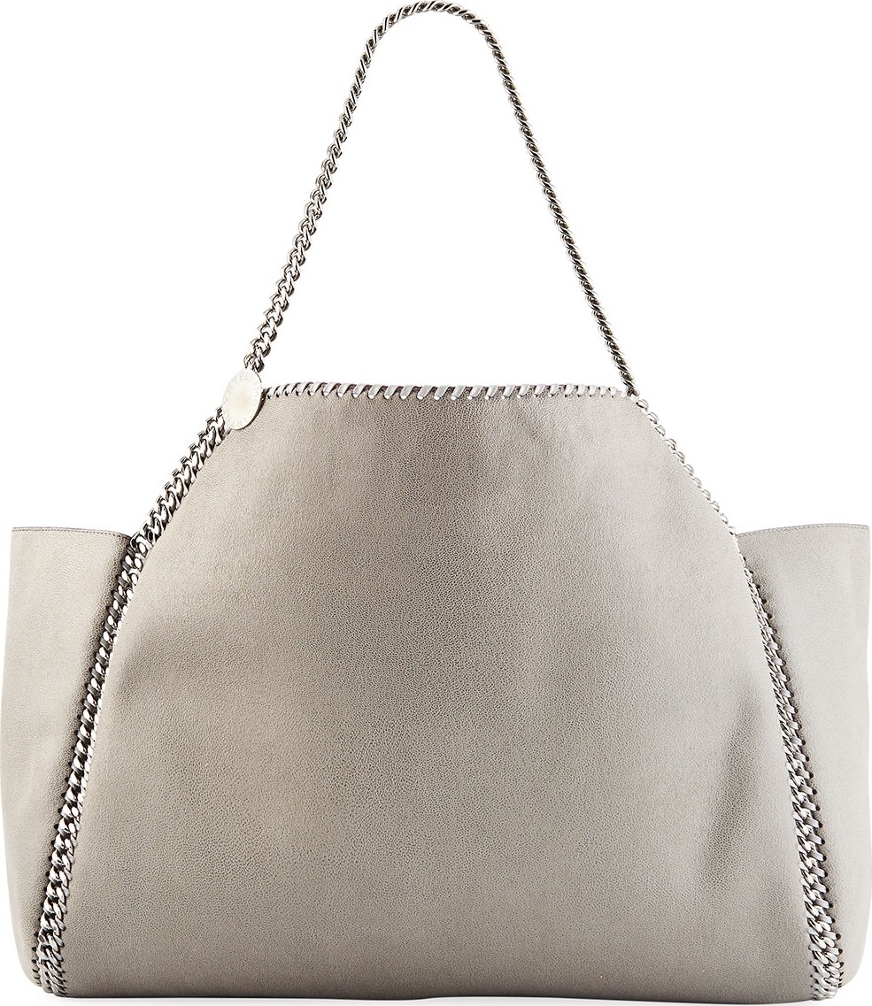 Stella McCartney Falabella Large Shaggy Deer Tote Bag