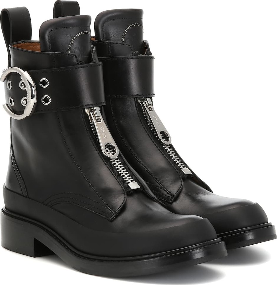 Chloe Roy leather ankle boots