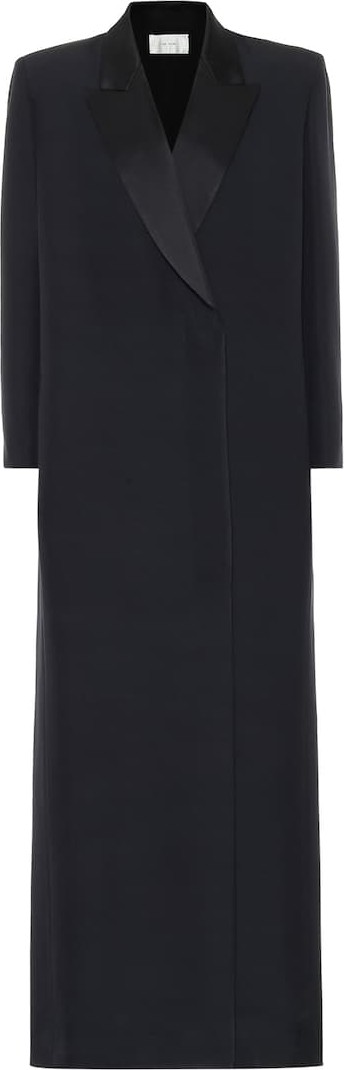 THE ROW Ivana wool and silk coat
