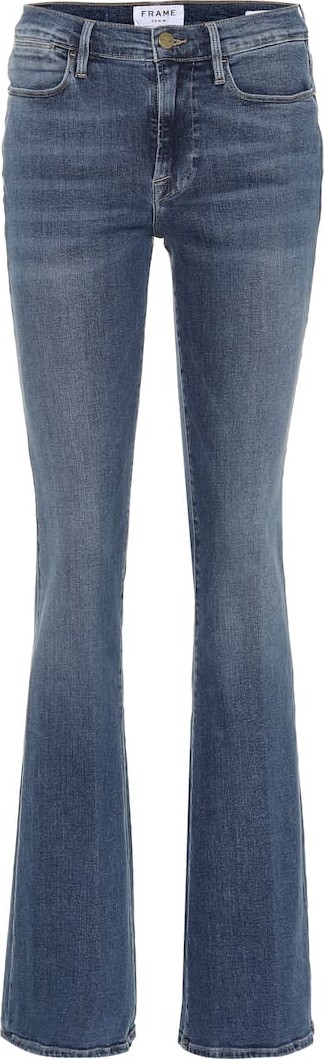 FRAME DENIM Le High high-rise flared jeans