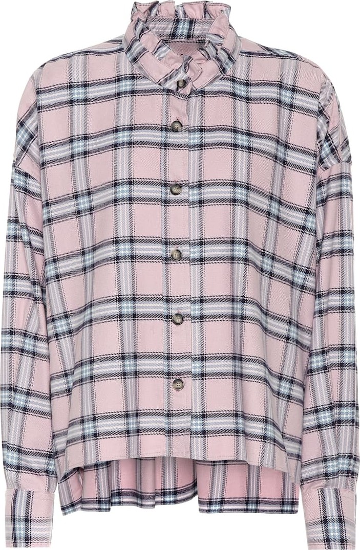 Isabel Marant Etoile Ilaria checked cotton shirt
