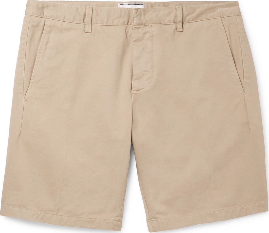 AMI Slim-Fit Cotton-Twill Bermuda Shorts