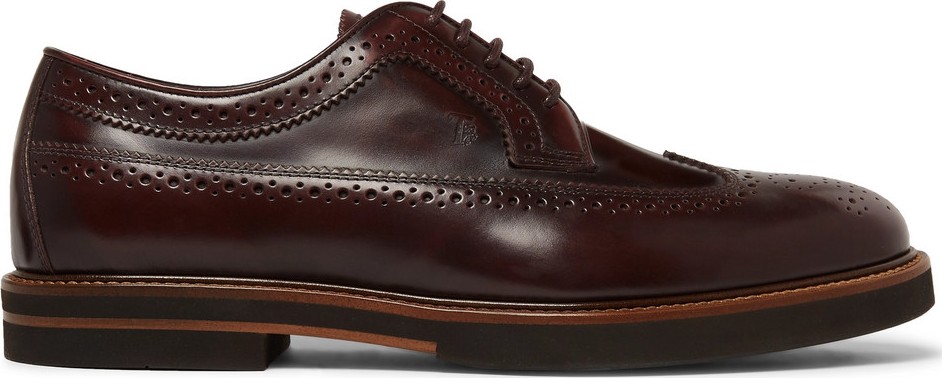 Tod's Leather Wingtip Brogues
