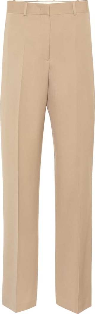 Jil Sander High-rise wide-leg wool pants