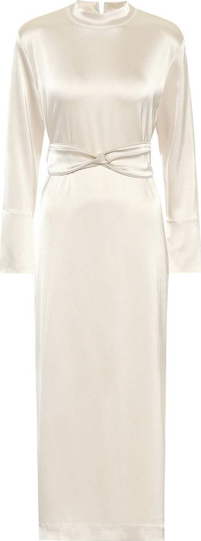 Nanushka Sadie satin maxi dress