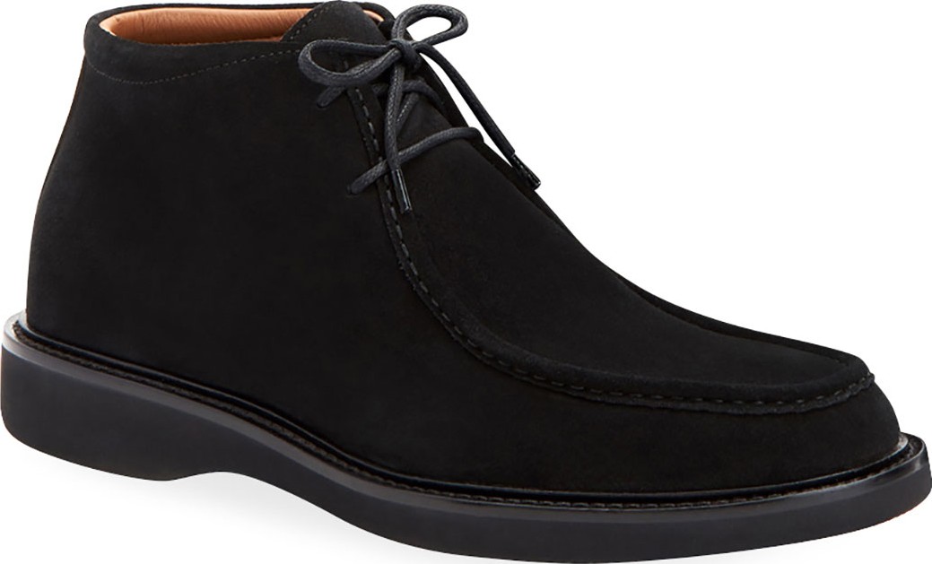 Aquatalia Men's Kyle Suede Lace-Up Chukka Boots