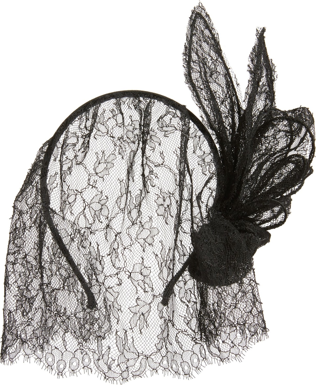 Maison Michel Clémentine Lace Veil Headband