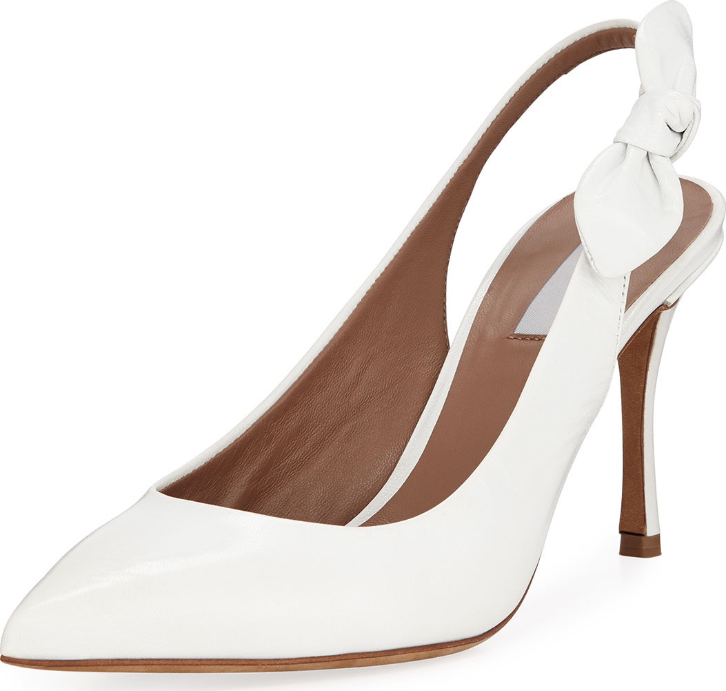 Tabitha Simmons Millie Leather Slingback Pumps
