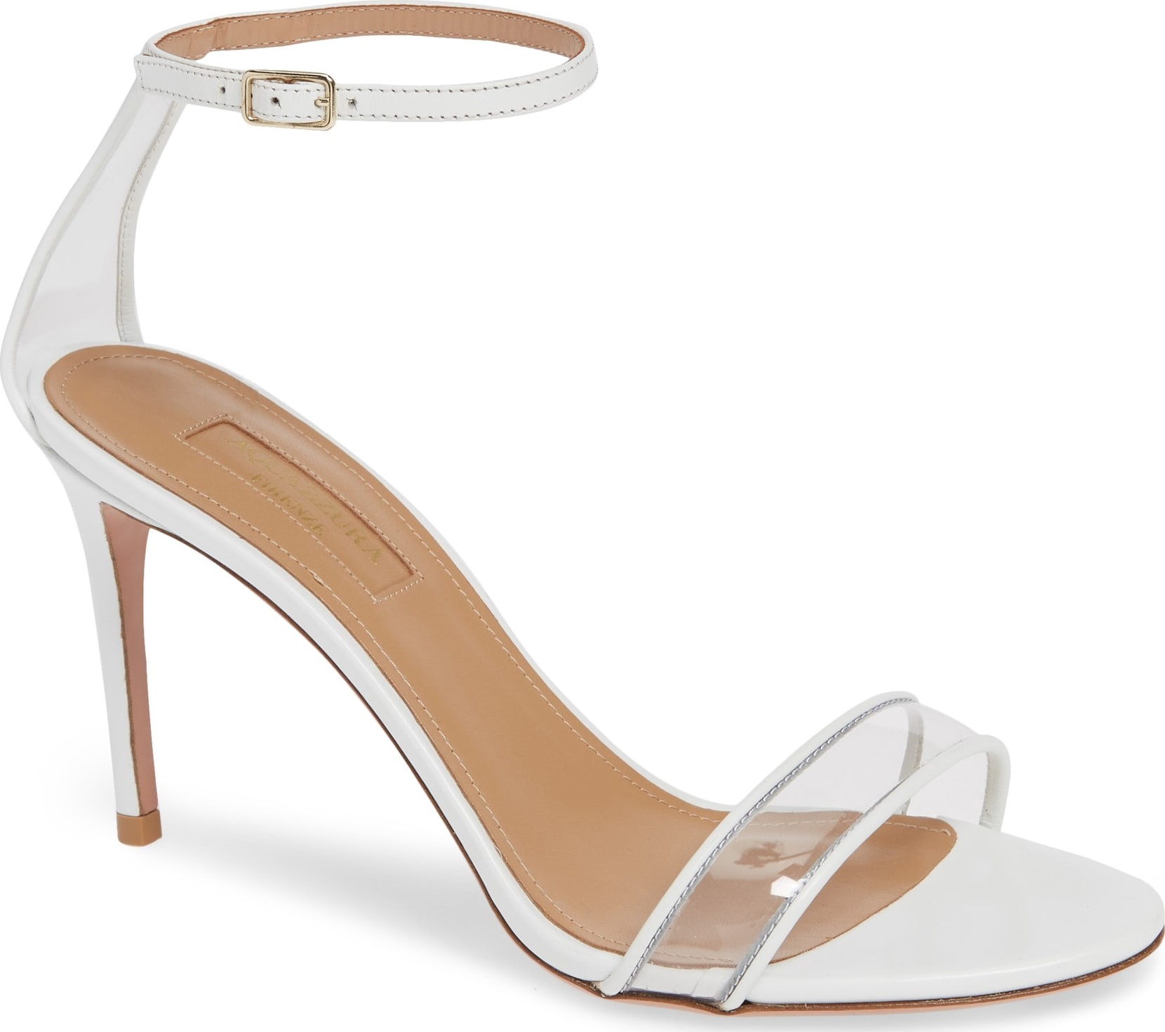 Aquazzura Minimalist Clear Sandal