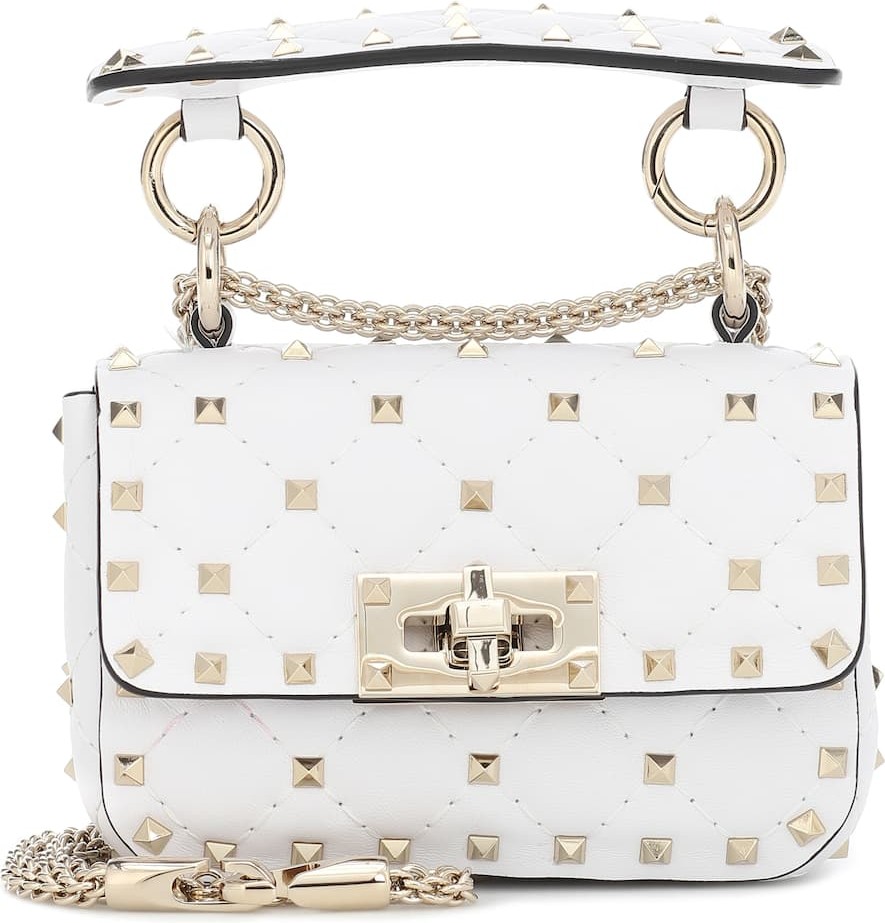 Valentino Valentino Garavani Rockstud Spike Mini leather crossbody bag