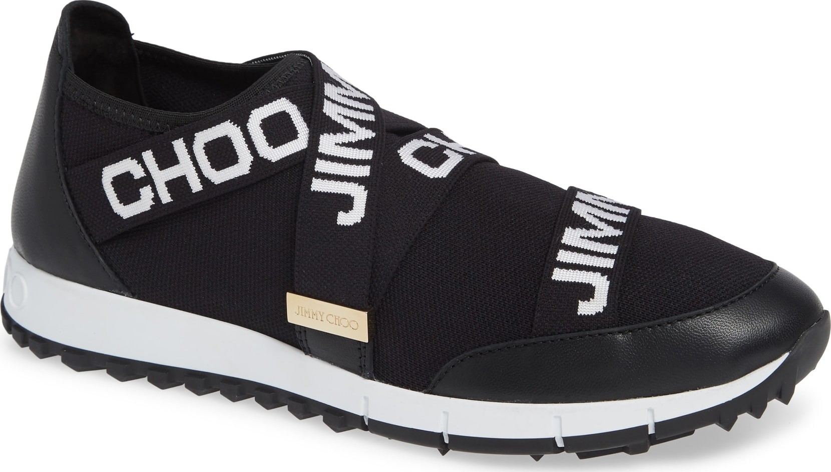 Jimmy Choo Toronto Slip-On Logo Sneaker