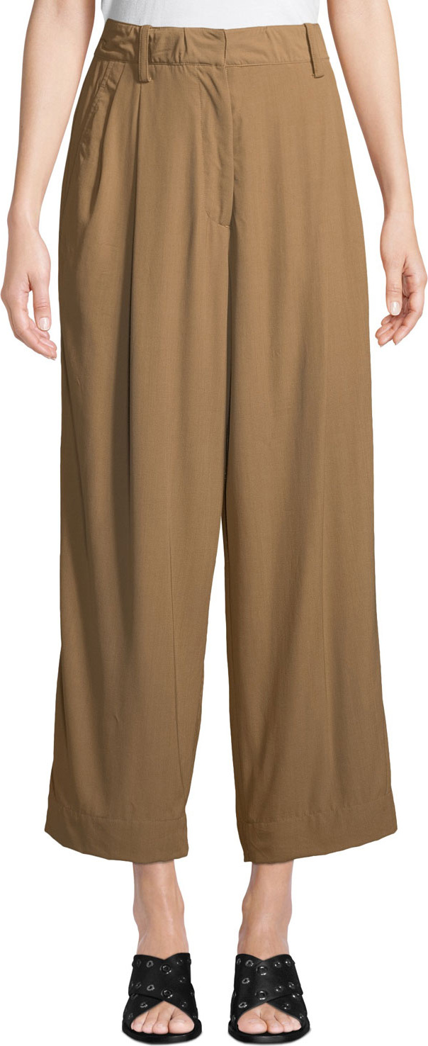 3.1 Phillip Lim Cropped Straight-Leg Tailored Pants