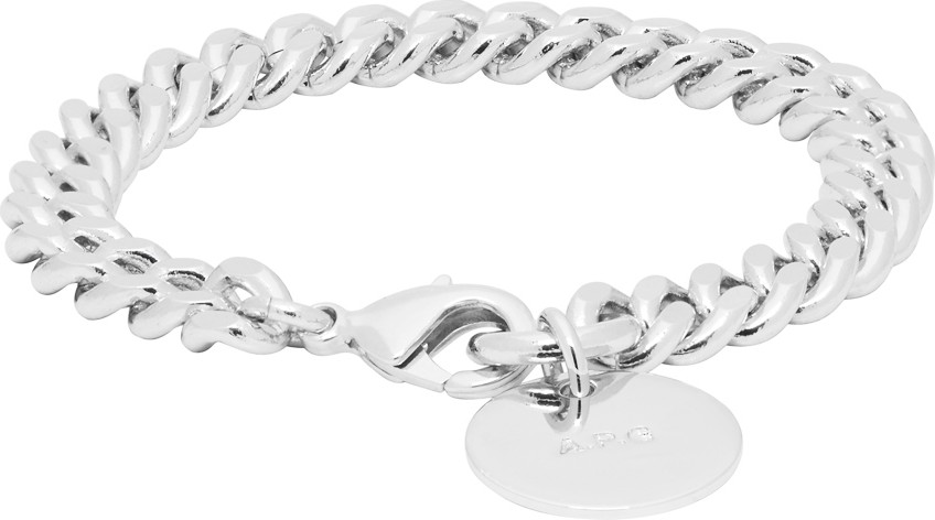 A.P.C. Silver Carhartt WIP Edition 'Only Time Will Tell' Bracelet A.P.C. Silver Carhartt WIP Edition 'Only Time Will Tell' Bracelet