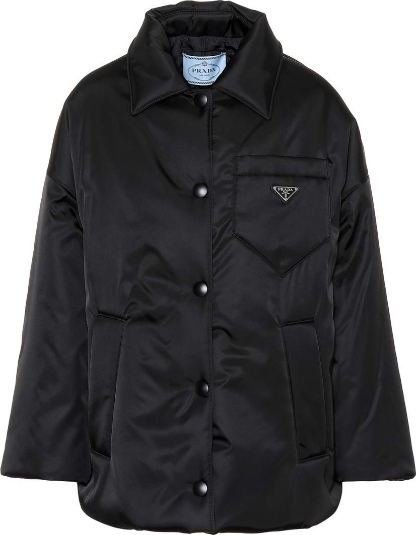 Prada Nylon gabardine coat