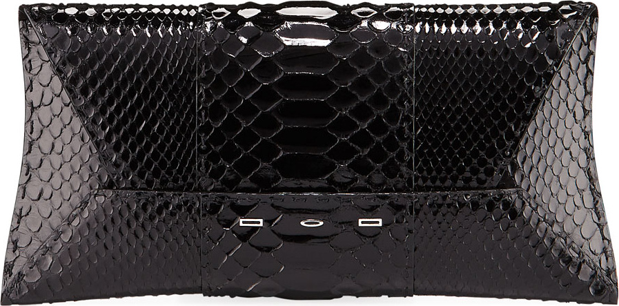 VBH Manila Stretch Python Clutch Bag