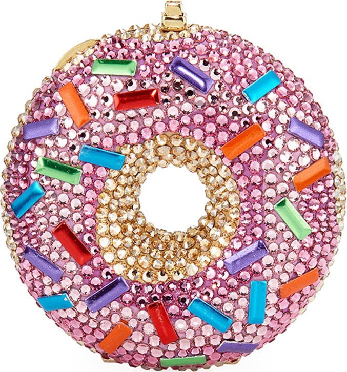 Judith Leiber Strawberry Donut Pill Box