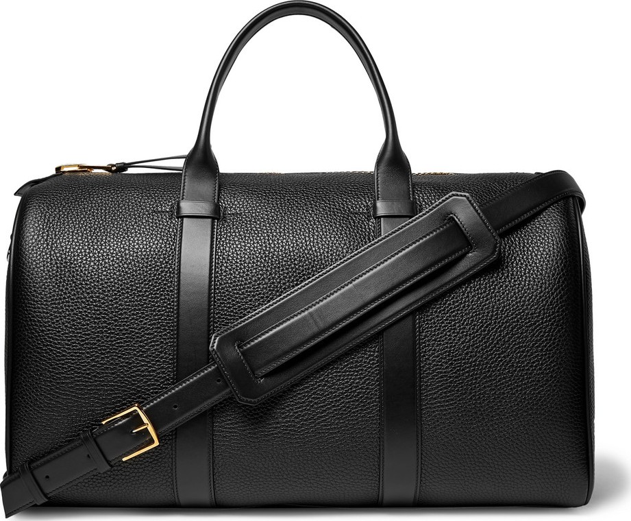 TOM FORD Full-Grain Leather Holdall