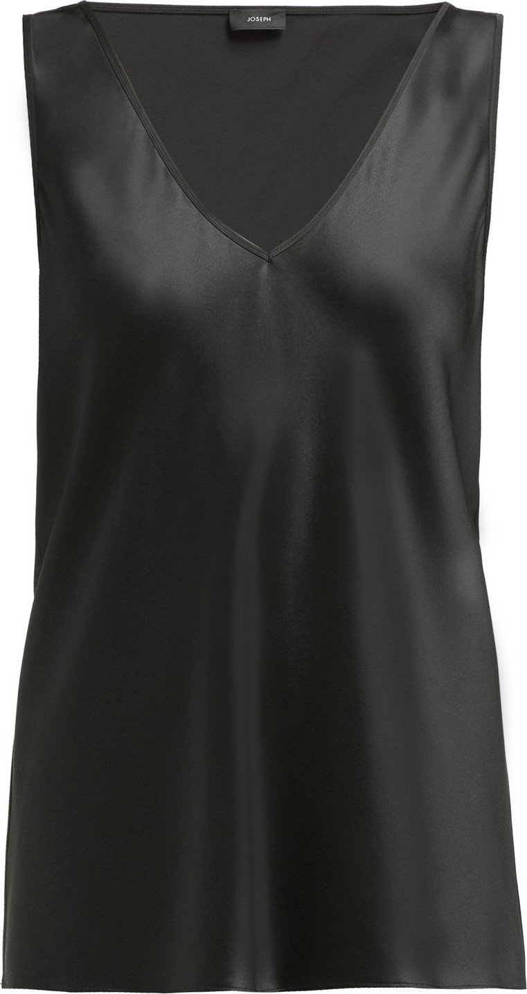 Joseph Meg V-neck satin top