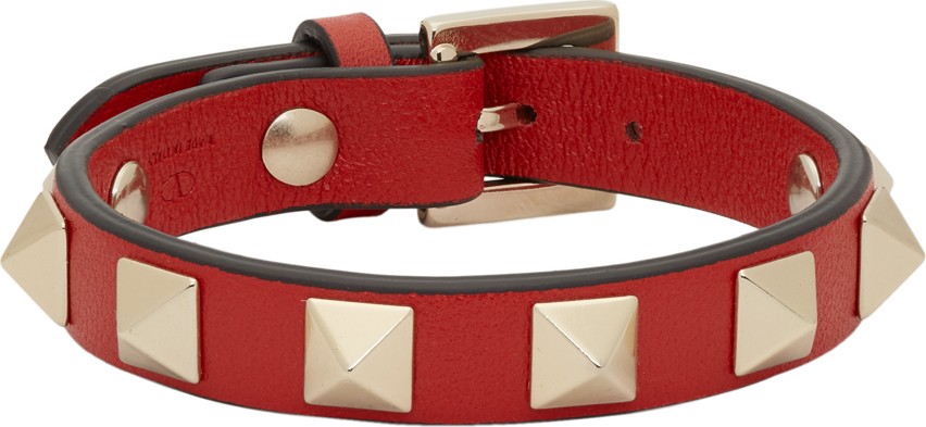 Valentino Red Valentino Garavani Undercover Edition Rockstud Rose Bracelet