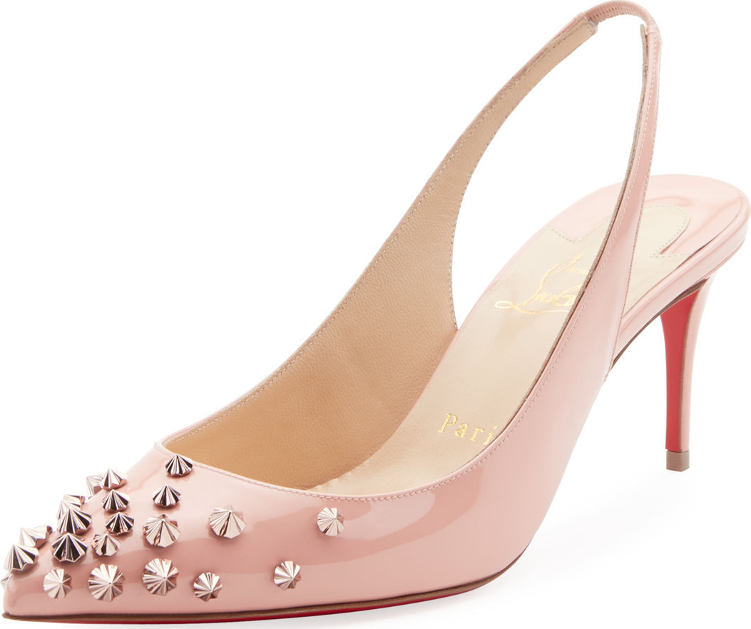 Christian Louboutin Drama Slingback 70mm Red Sole Pumps