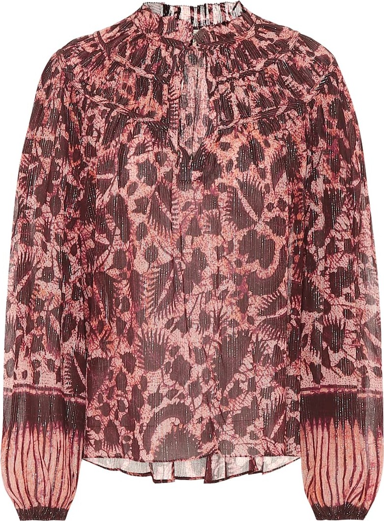 Ulla Johnson Yulia cotton-blend blouse