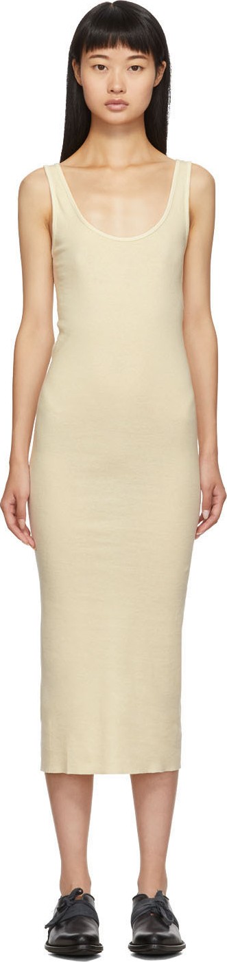 Lauren Manoogian SSENSE Exclusive Off-White Cashmere Dress