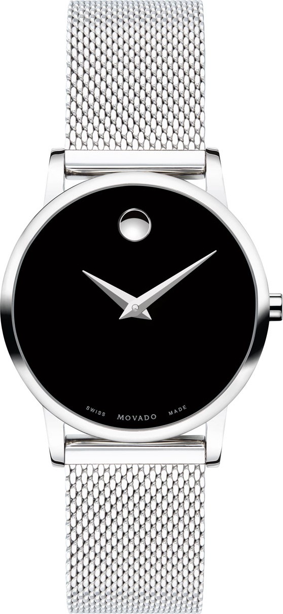 Movado 28mm Museum Classic Mesh Bracelet Watch