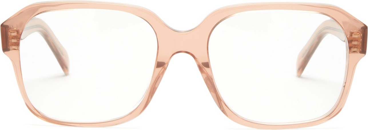 Celine Square acetate glasses