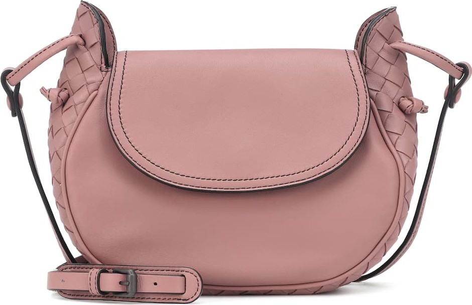 Bottega Veneta Nodini Flap leather shoulder bag