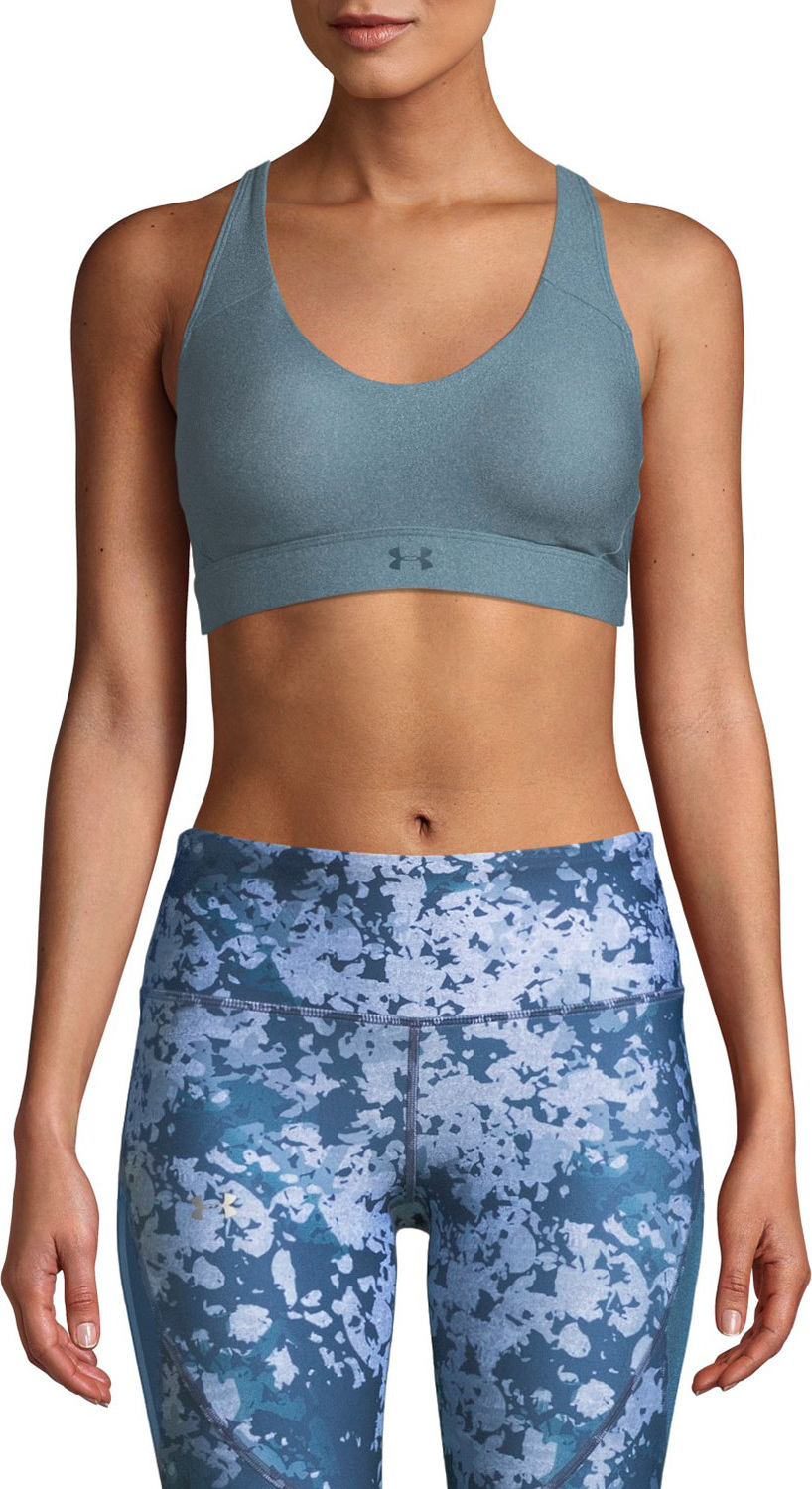 Under Armour Balance Mid-Impact Sports Bra with Logo Straps