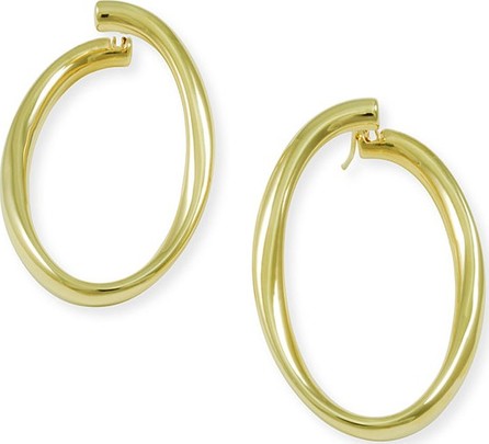 Alberto Milani Millennia 18k Gold Electroform Hoop Earrings Alberto Milani Millennia 18k Gold Electroform Hoop Earrings
