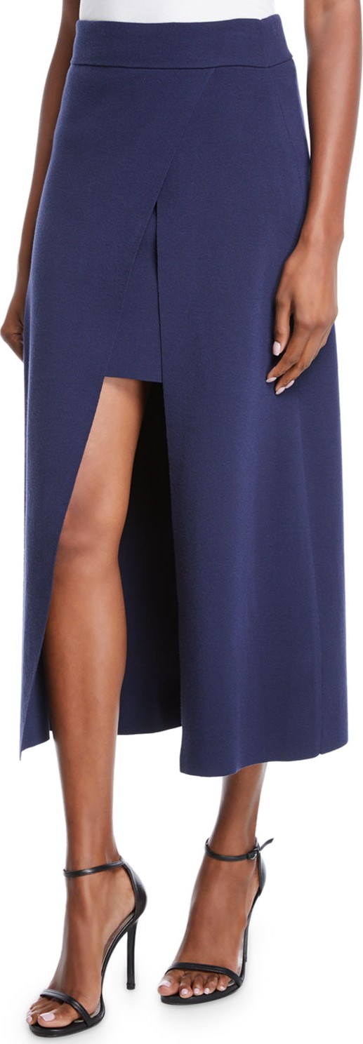 A.L.C. Canady Layered Cutaway Midi Skirt
