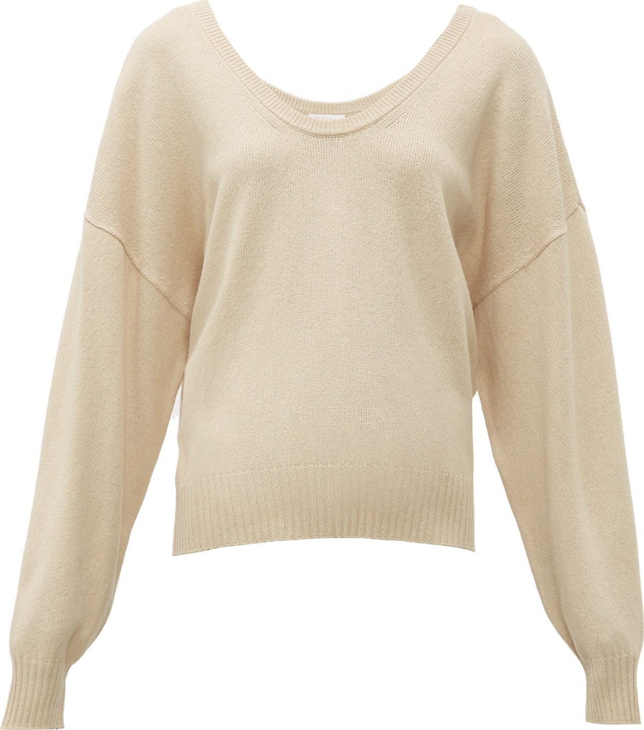 See By Chloé Scoop-neck wool-blend sweater