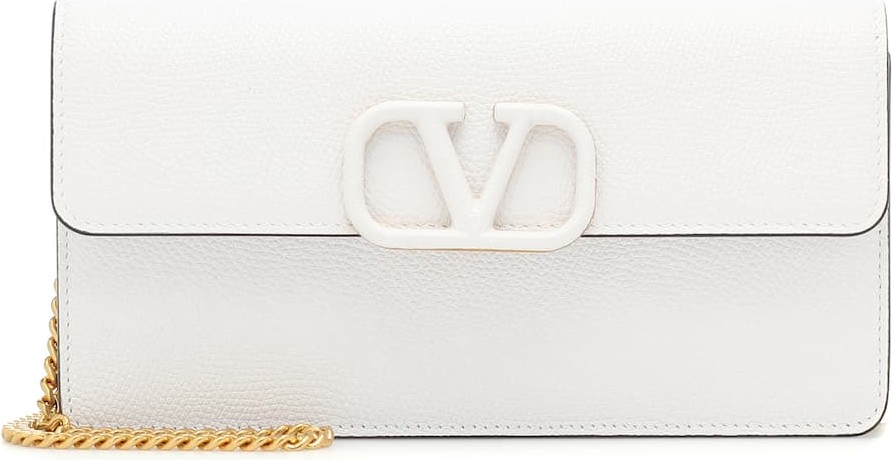 Valentino Valentino Garavani VSLING Small leather clutch