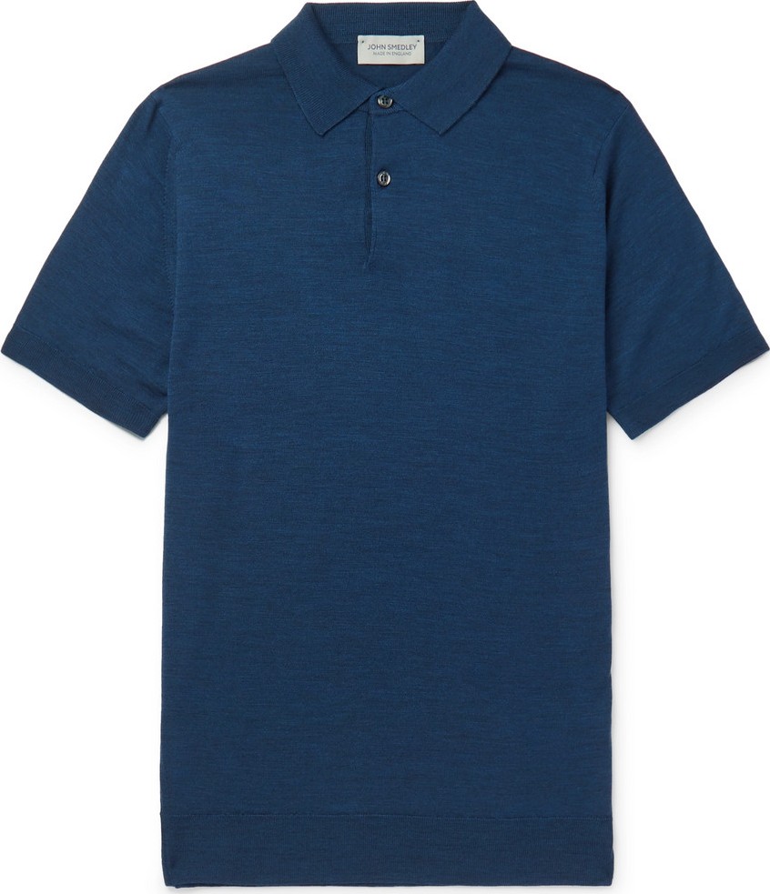 John Smedley Payton Slim-Fit Merino Wool Polo Shirt