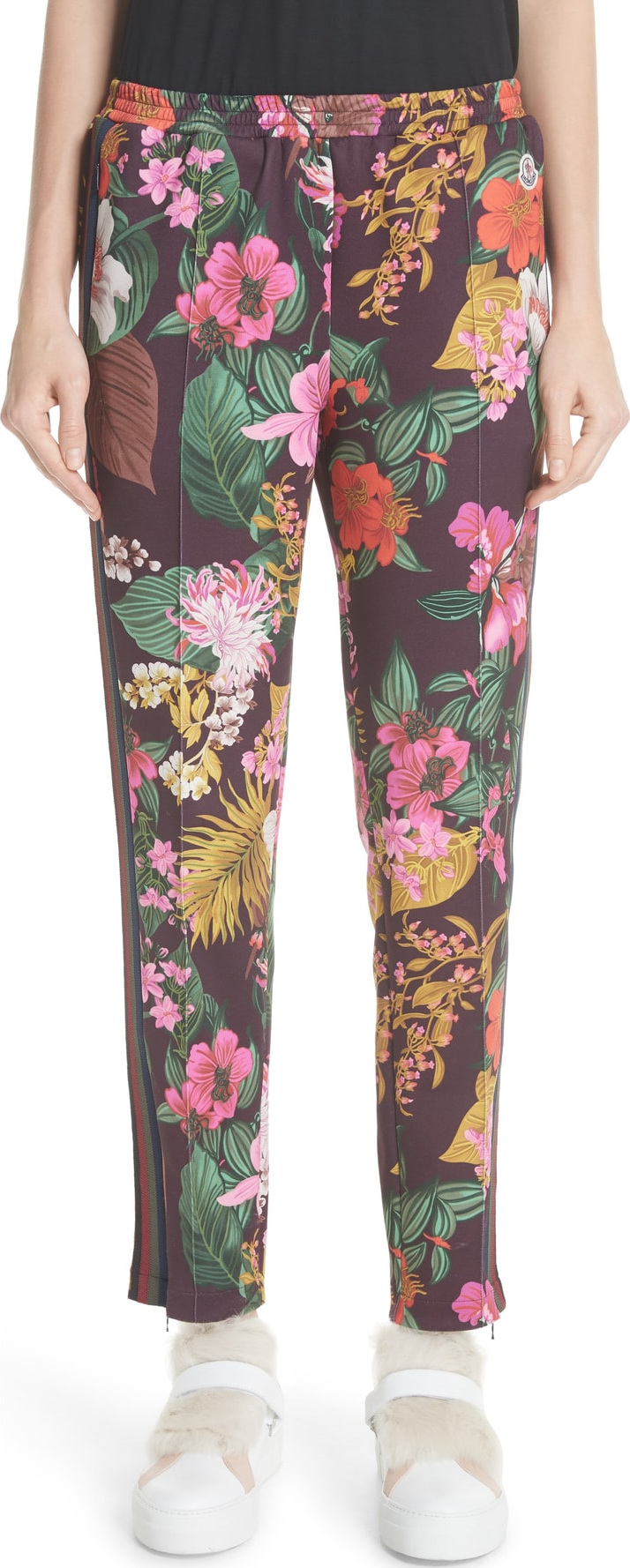 Moncler Floral Print Track Pants