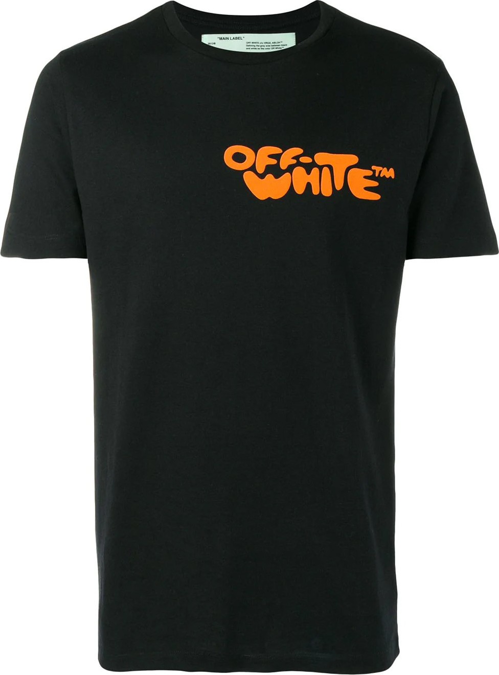 Off White bubble font logo t-shirt
