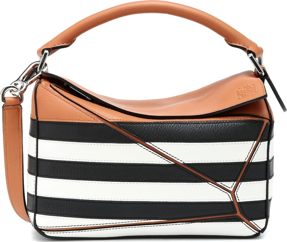 LOEWE Puzzle Marine Small shoulder bag